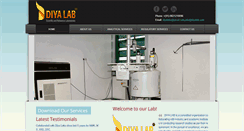 Desktop Screenshot of diyalab.com